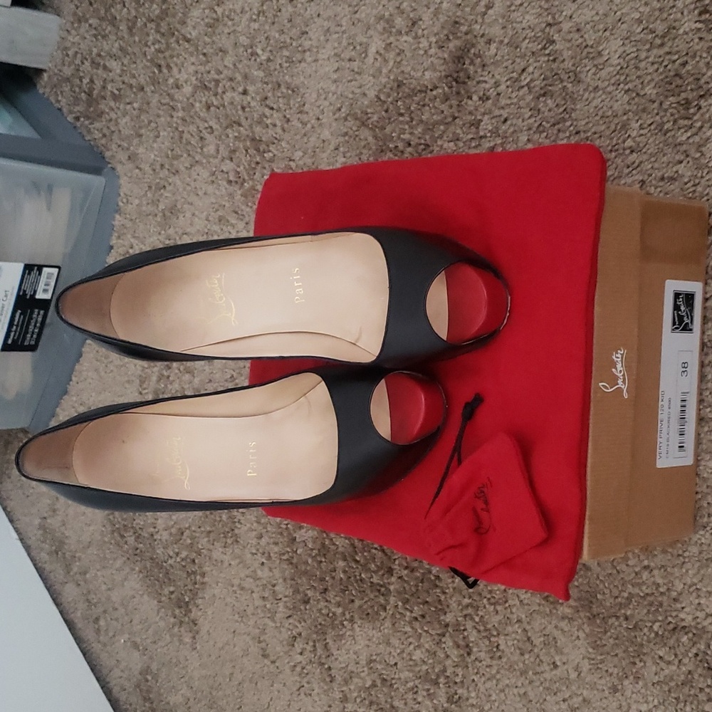 Authentic Christian Louboutin Prive Heels